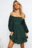 Composed Moment Dress Forest Green sold by Hello Molly