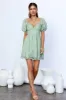 Super Sherbet Dress Sage sold by Hello Molly