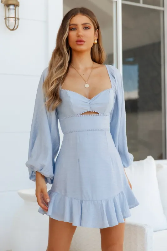 From The Bluebirds Dress Steel Blue sold by Hello Molly