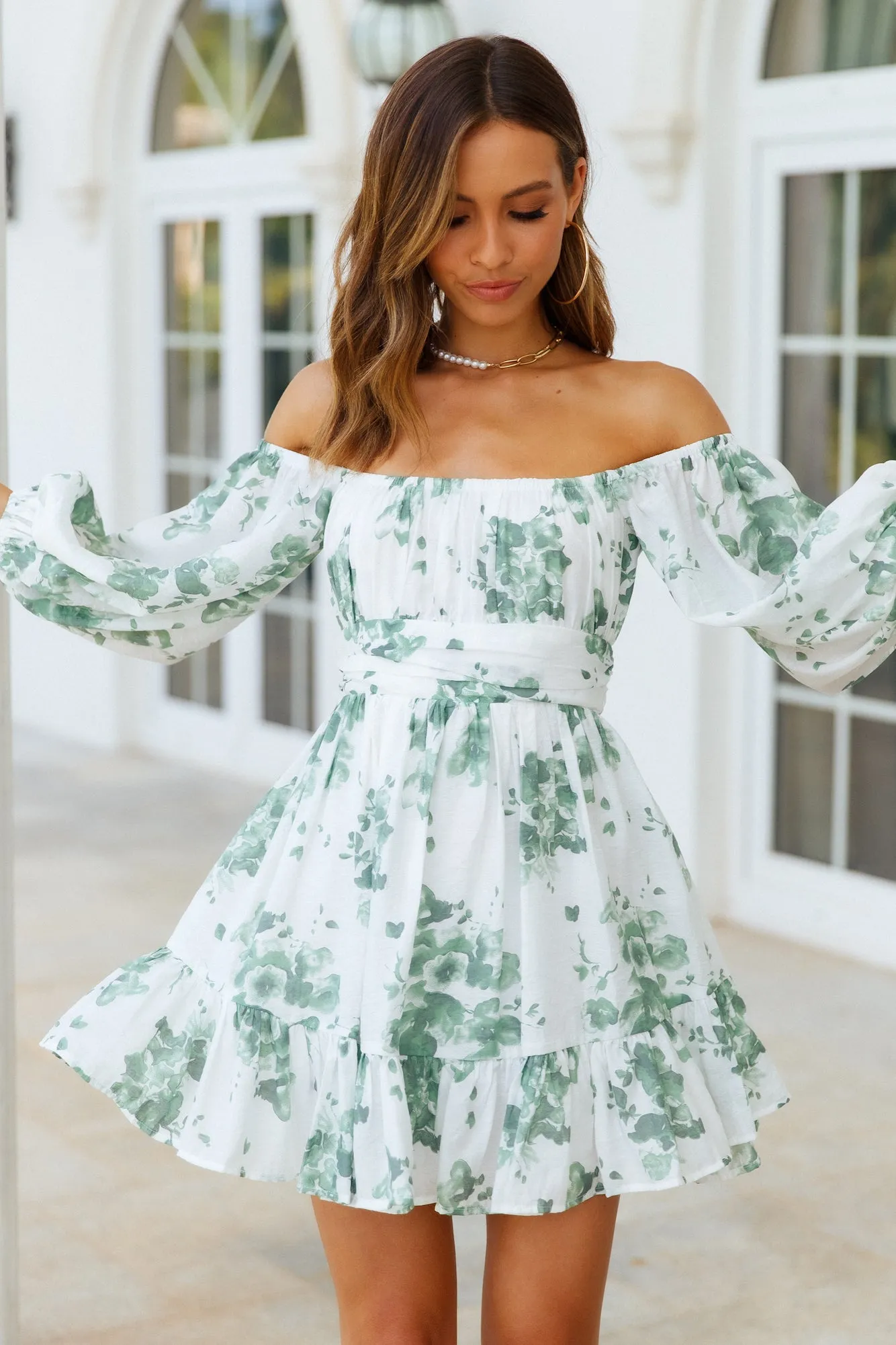 Love Me Dress Olive sold by Hello Molly