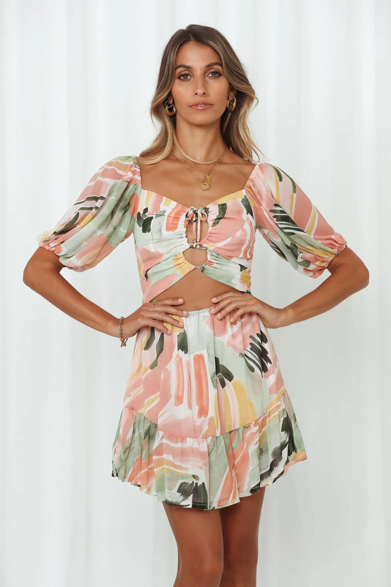 Pinot and Picasso Dress Pink sold by Hello Molly product image thumbnail 3