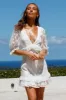 Lost In A Promise Dress White sold by Hello Molly