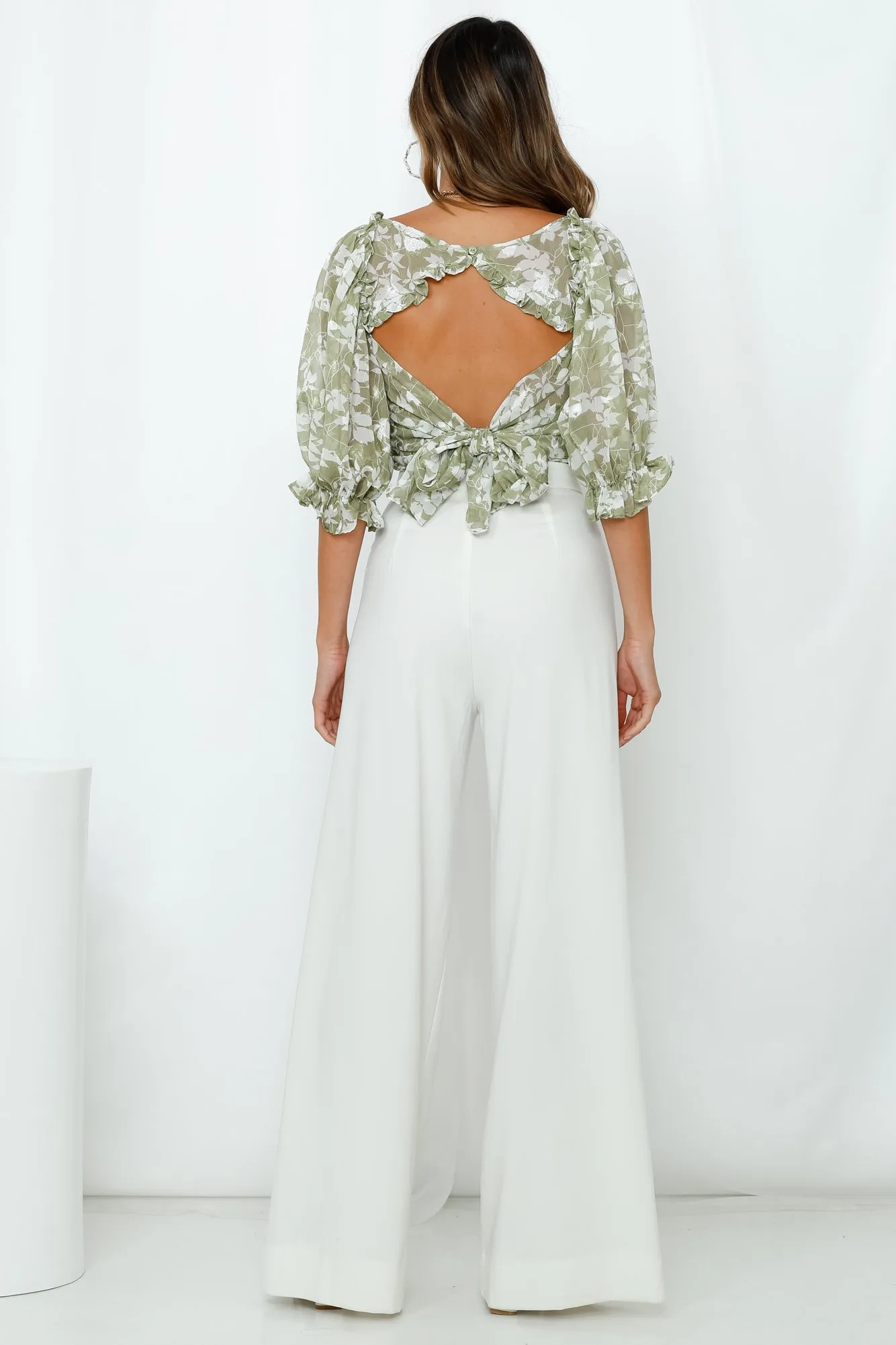 What I Want Is You Crop Olive sold by Hello Molly product image thumbnail 5