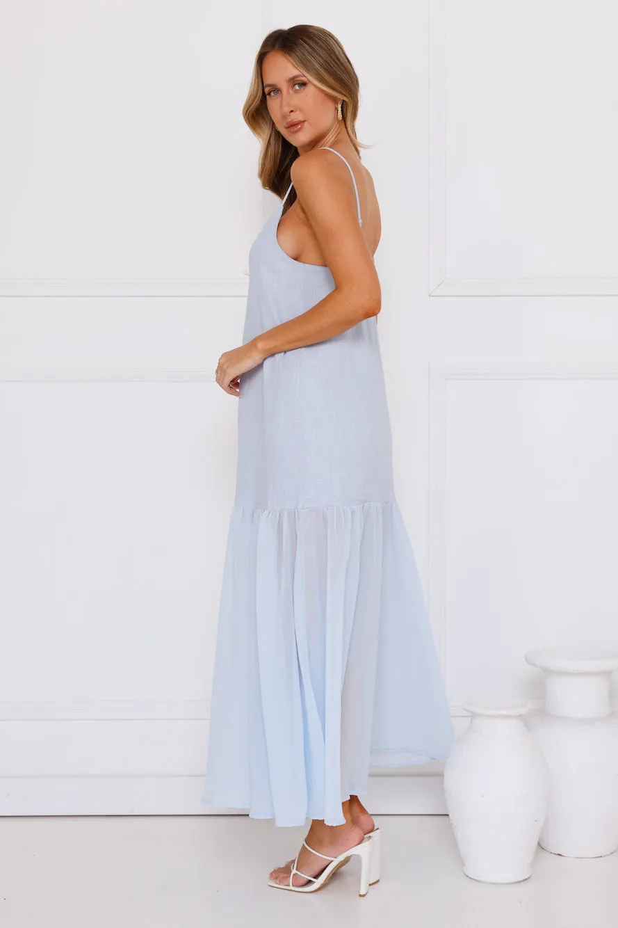 Seaglass Maxi Dress Blue sold by Hello Molly product image thumbnail 4