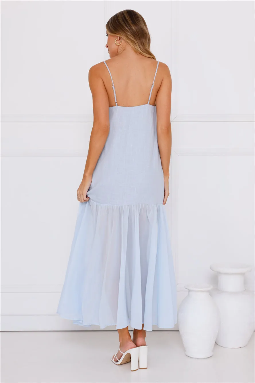 Seaglass Maxi Dress Blue sold by Hello Molly product image thumbnail 5