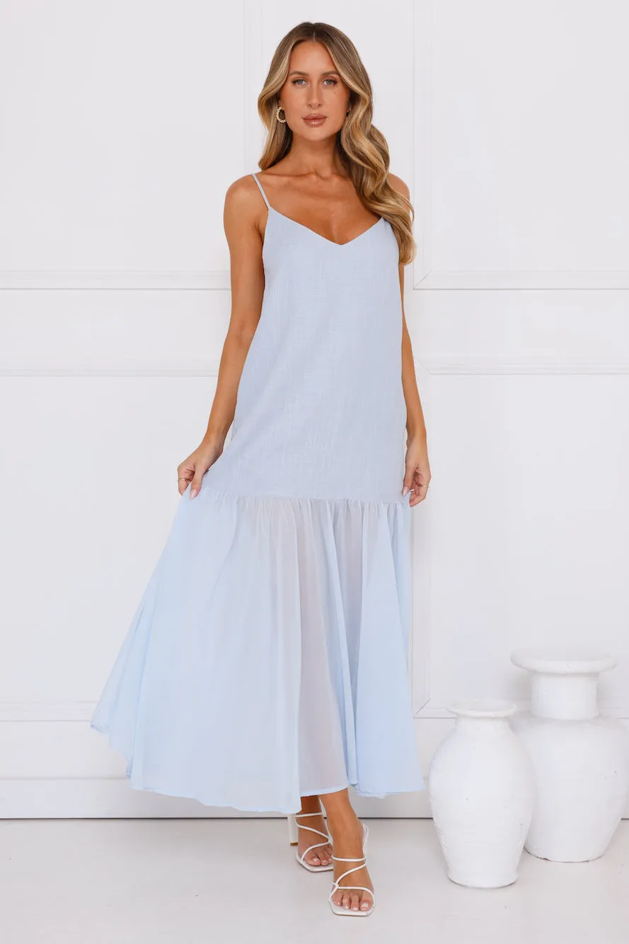 Seaglass Maxi Dress Blue sold by Hello Molly product image thumbnail 2