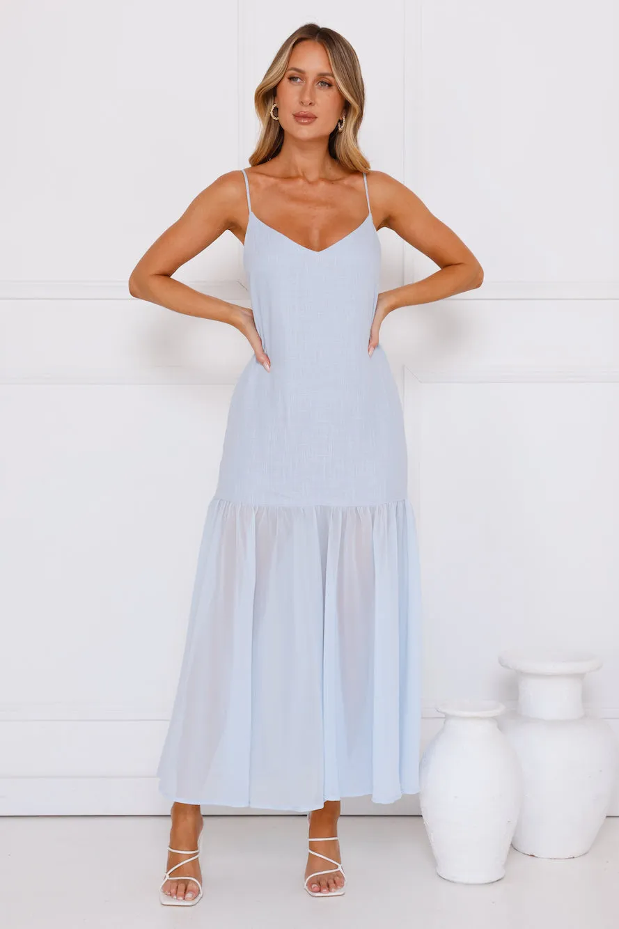 Seaglass Maxi Dress Blue sold by Hello Molly product image thumbnail 3