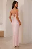 Glittering Magic Sequin Maxi Dress Pink sold by Hello Molly
