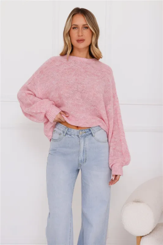 Sweater Weather Knit Pink sold by Hello Molly