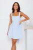 Daydreaming In Paris Mini Dress Blue sold by Hello Molly