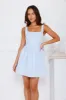 Daydreaming In Paris Mini Dress Blue sold by Hello Molly