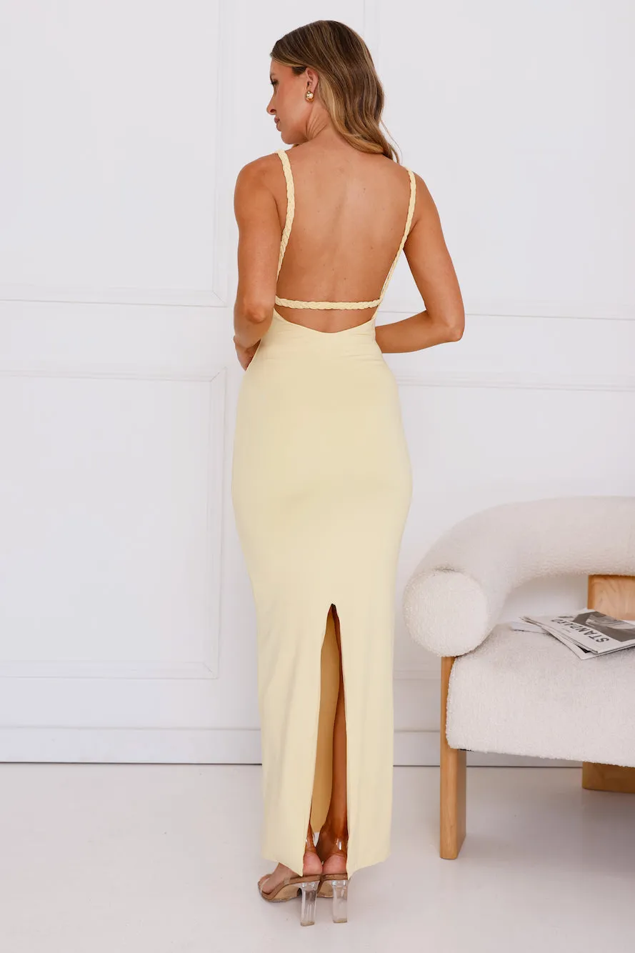 Quinnley Maxi Dress Yellow sold by Hello Molly product image thumbnail 4