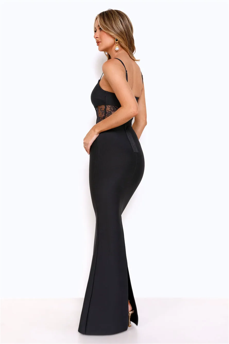 Competition Worthy Bandage Maxi Dress Black sold by Hello Molly product image thumbnail 4