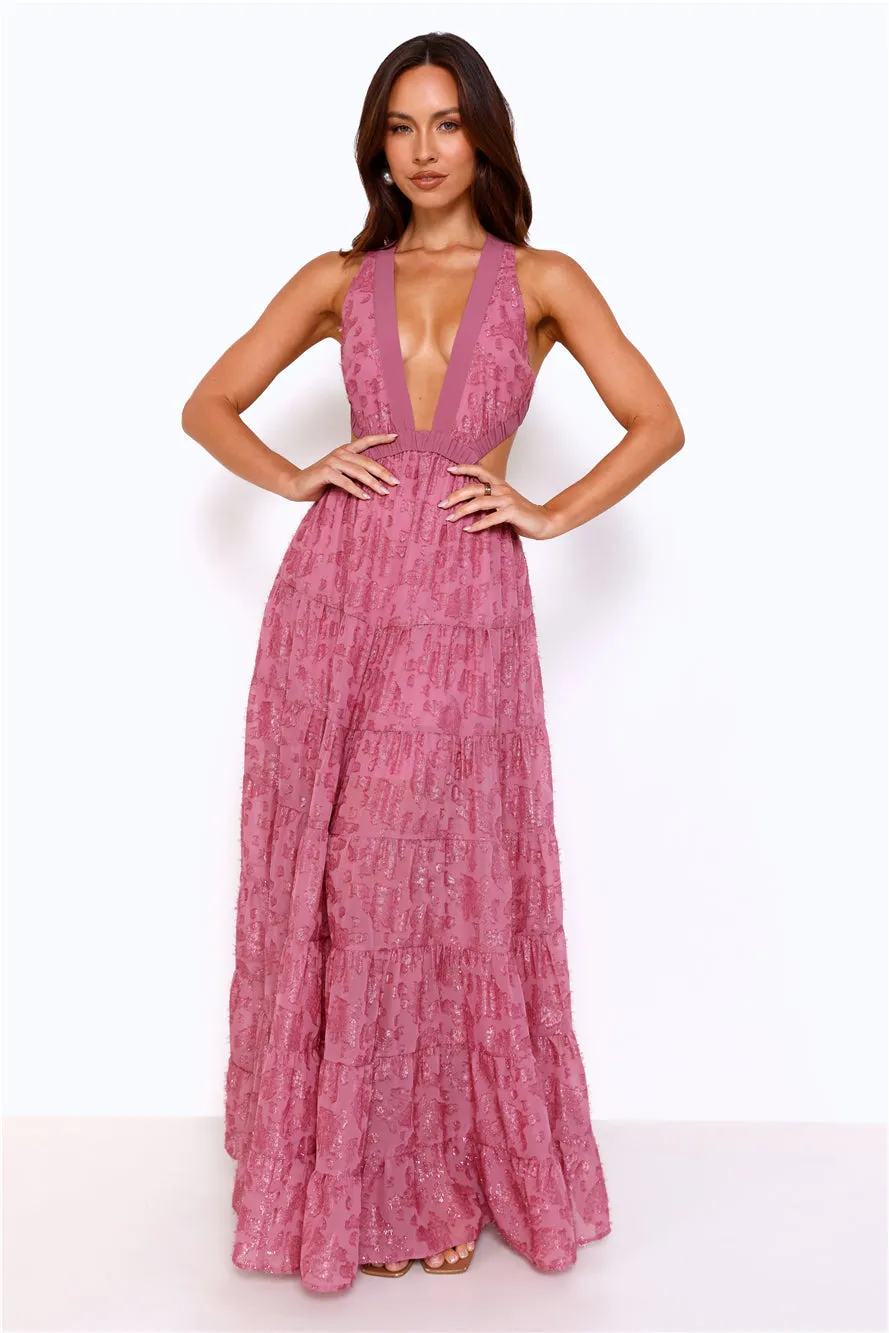 Crystal Cove Maxi Dress Pink sold by Hello Molly product image thumbnail 4