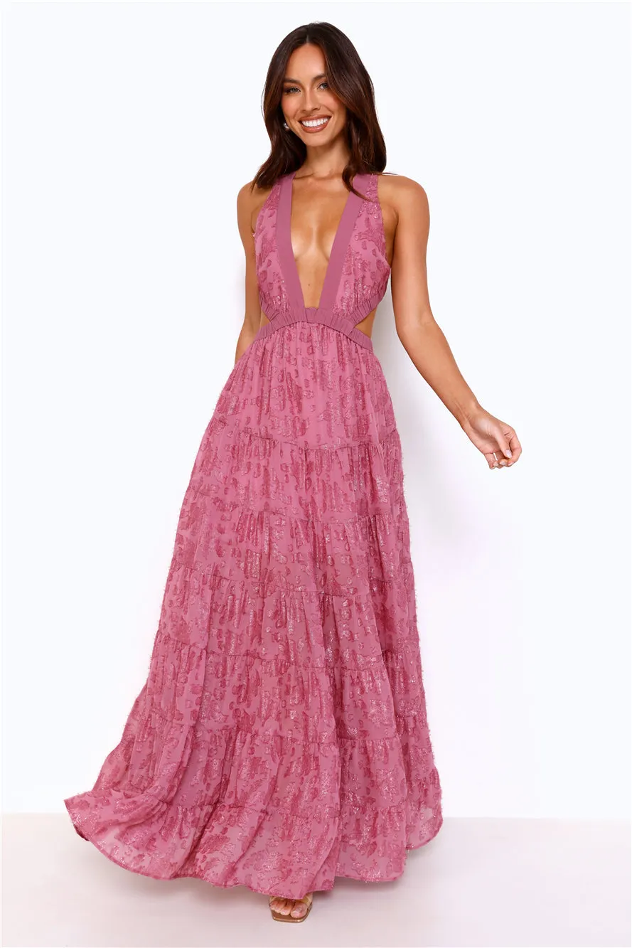 Crystal Cove Maxi Dress Pink sold by Hello Molly product image thumbnail 3