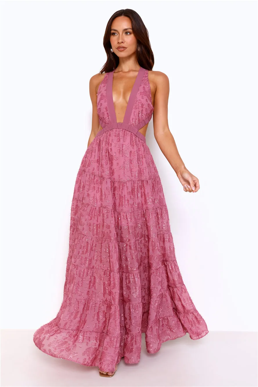 Crystal Cove Maxi Dress Pink sold by Hello Molly