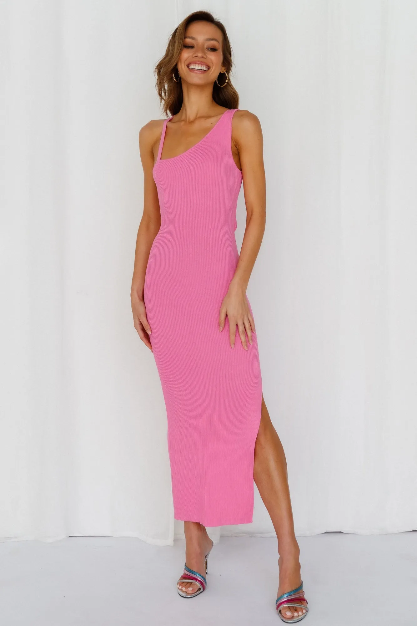 Airy Dreams Maxi Dress Pink sold by Hello Molly product image thumbnail 3