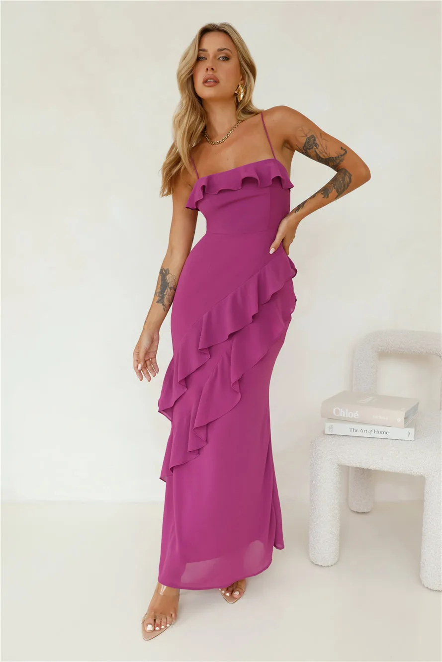 First Event Maxi Dress Purple sold by Hello Molly product image thumbnail 2