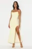 Walk In Confident Maxi Dress Yellow sold by Hello Molly