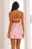 Adventure Of Love Mini Dress Pink sold by Hello Molly
