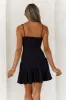 Daytime Dreaming Mini Dress Black sold by Hello Molly