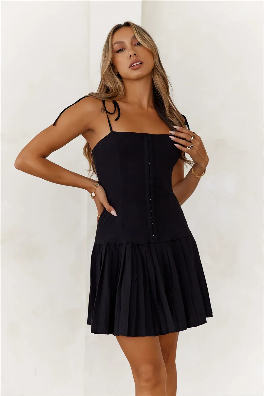 Daytime Dreaming Mini Dress Black sold by Hello Molly product image thumbnail 2