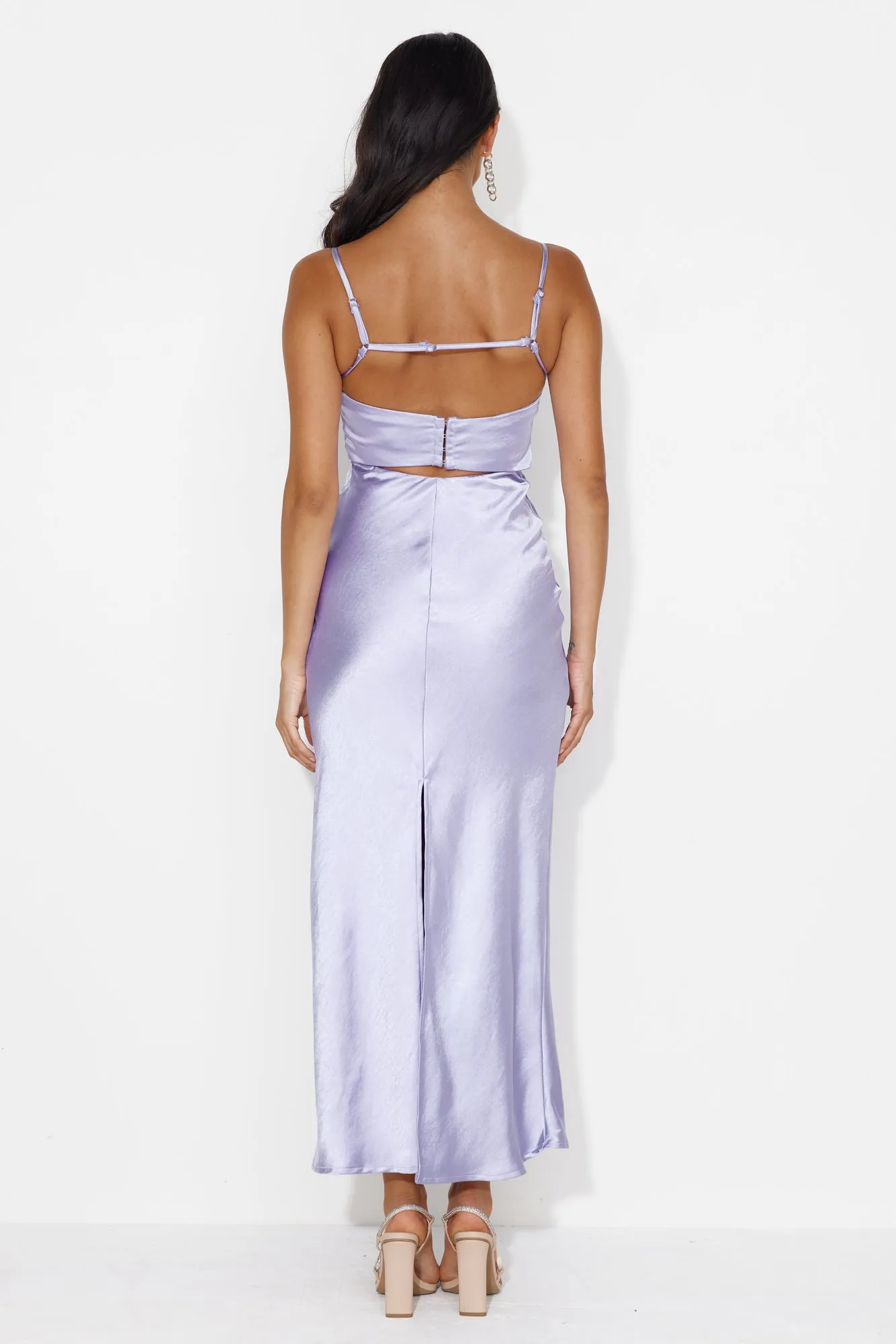 Feels Like Luxe Maxi Dress Purple sold by Hello Molly product image thumbnail 5