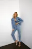 DNM Denim Jacket Light Blue sold by Hello Molly