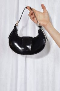 BILLINI Attica Cross Body Bag Black Patent sold by Hello Molly