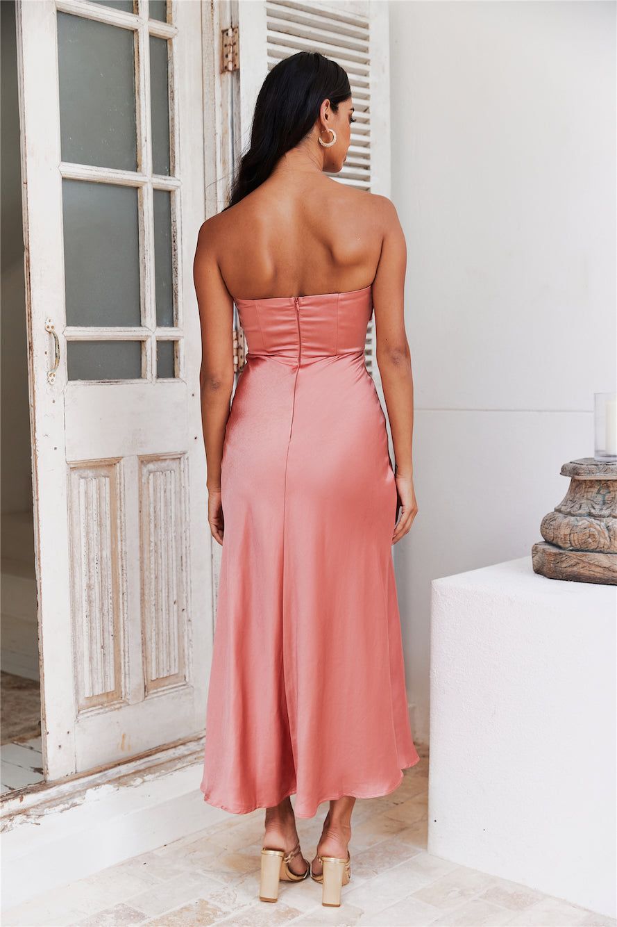 Keeping It Real Maxi Dress Rose sold by Hello Molly product image thumbnail 5