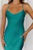 Special Invitation Satin Midi Dress Teal sold by Hello Molly