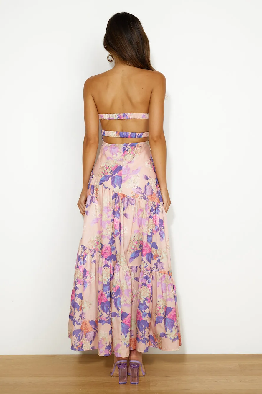 Summer Girl Maxi Dress Peach sold by Hello Molly product image thumbnail 5