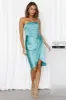 Grapevine Midi Dress Turquoise sold by Hello Molly
