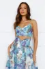 Unique Flare Crop Top Blue sold by Hello Molly