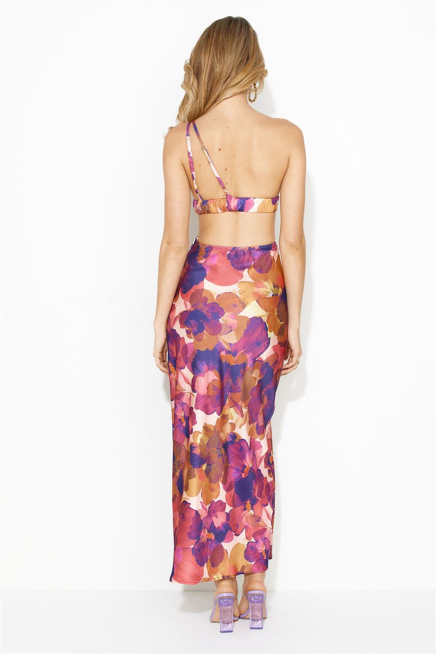 Fashion Inspiration Satin Maxi Dress Purple sold by Hello Molly product image thumbnail 5