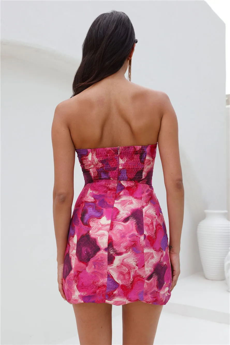 Style Needs Strapless Mini Dress Pink sold by Hello Molly product image thumbnail 5