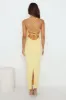 Fanciest Girl Maxi Dress Yellow sold by Hello Molly