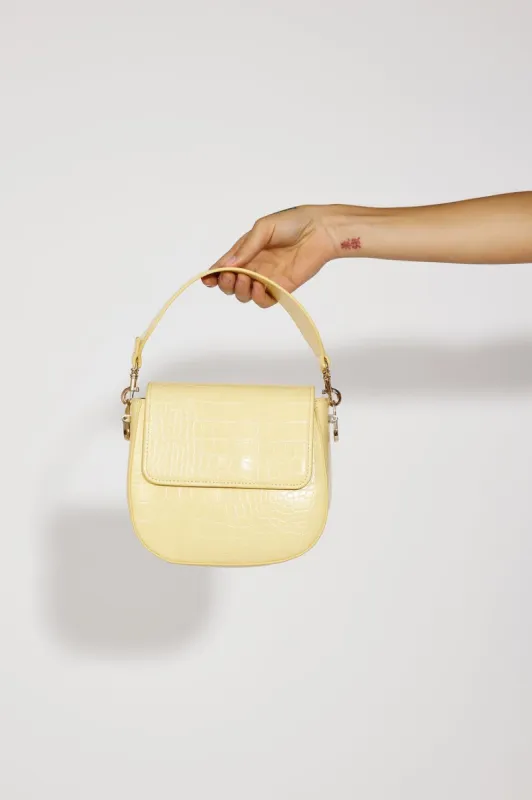 BILLINI Harper Cross Body Bag Butter Croc sold by Hello Molly