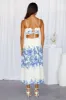 Sunny Times Midi Dress Blue sold by Hello Molly