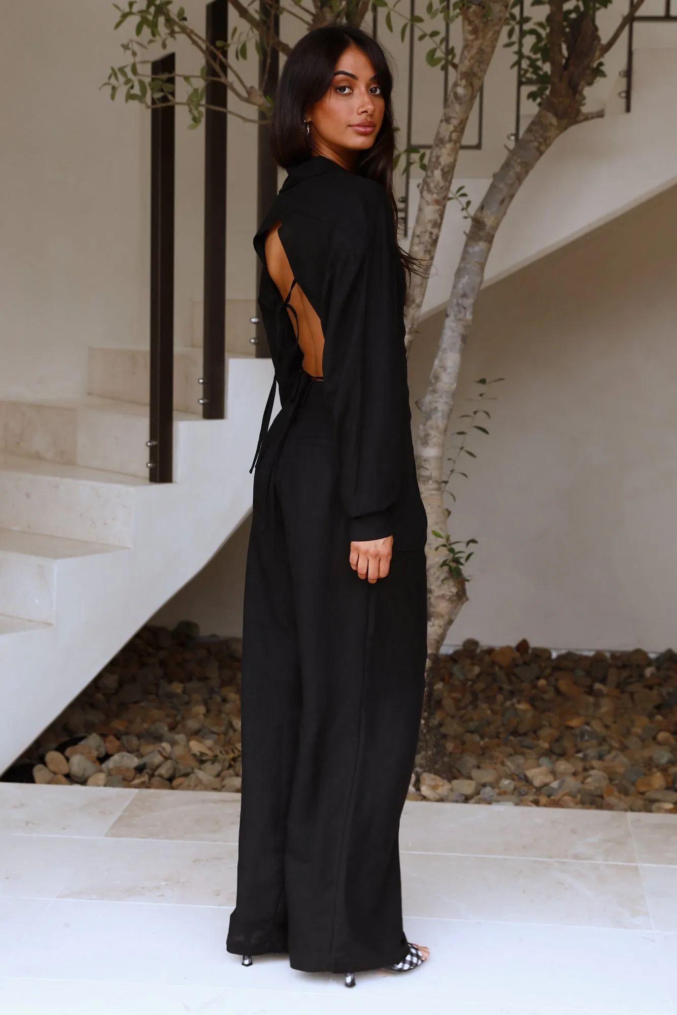 LIONESS La Quinta Pants Black sold by Hello Molly product image thumbnail 5