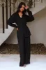 LIONESS La Quinta Pants Black sold by Hello Molly