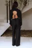 LIONESS La Quinta Pants Black sold by Hello Molly