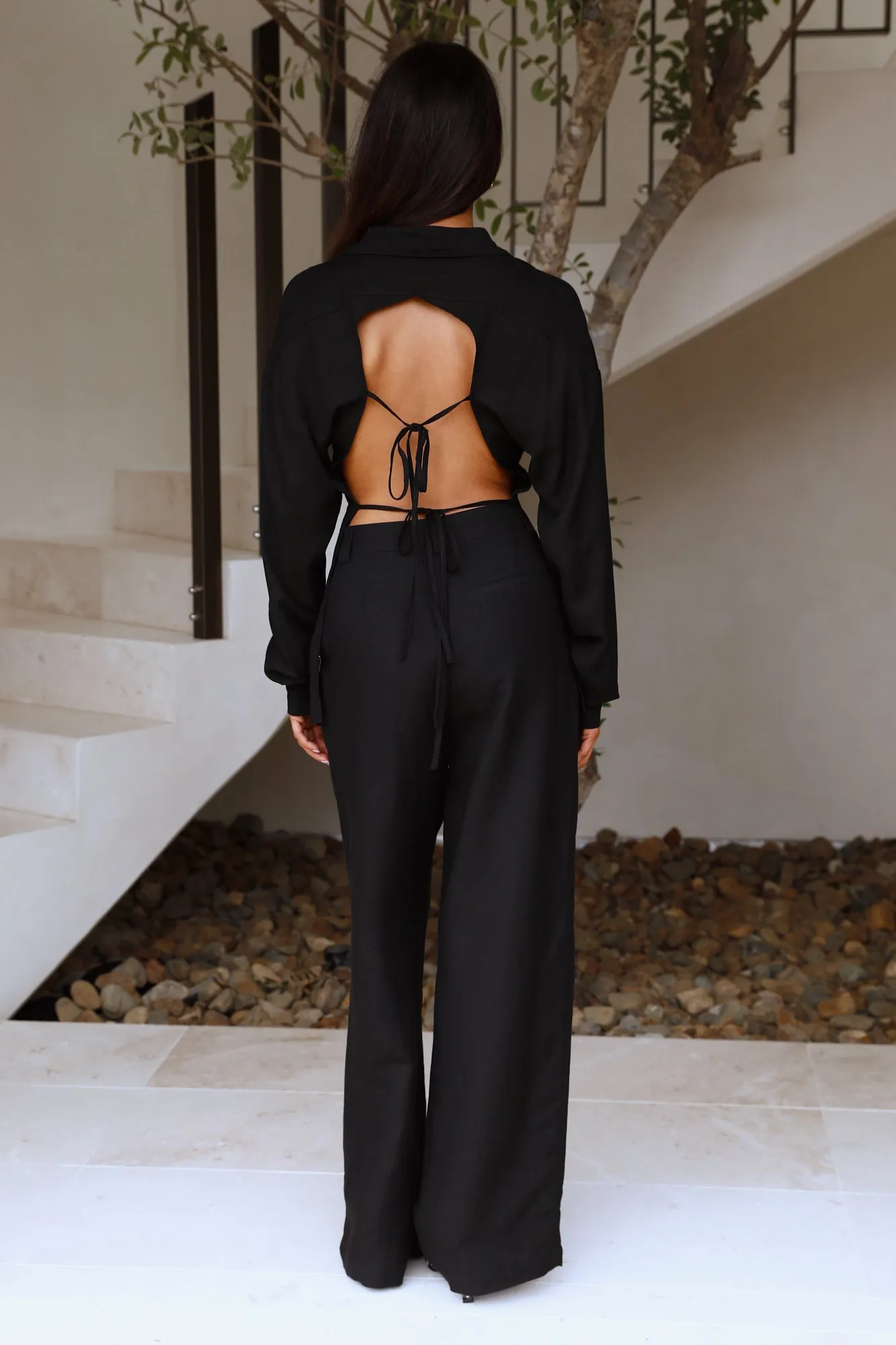 LIONESS La Quinta Pants Black sold by Hello Molly product image thumbnail 4