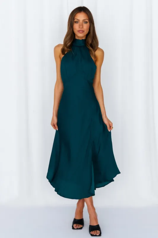 No Tears Here Maxi Dress Forest Green sold by Hello Molly
