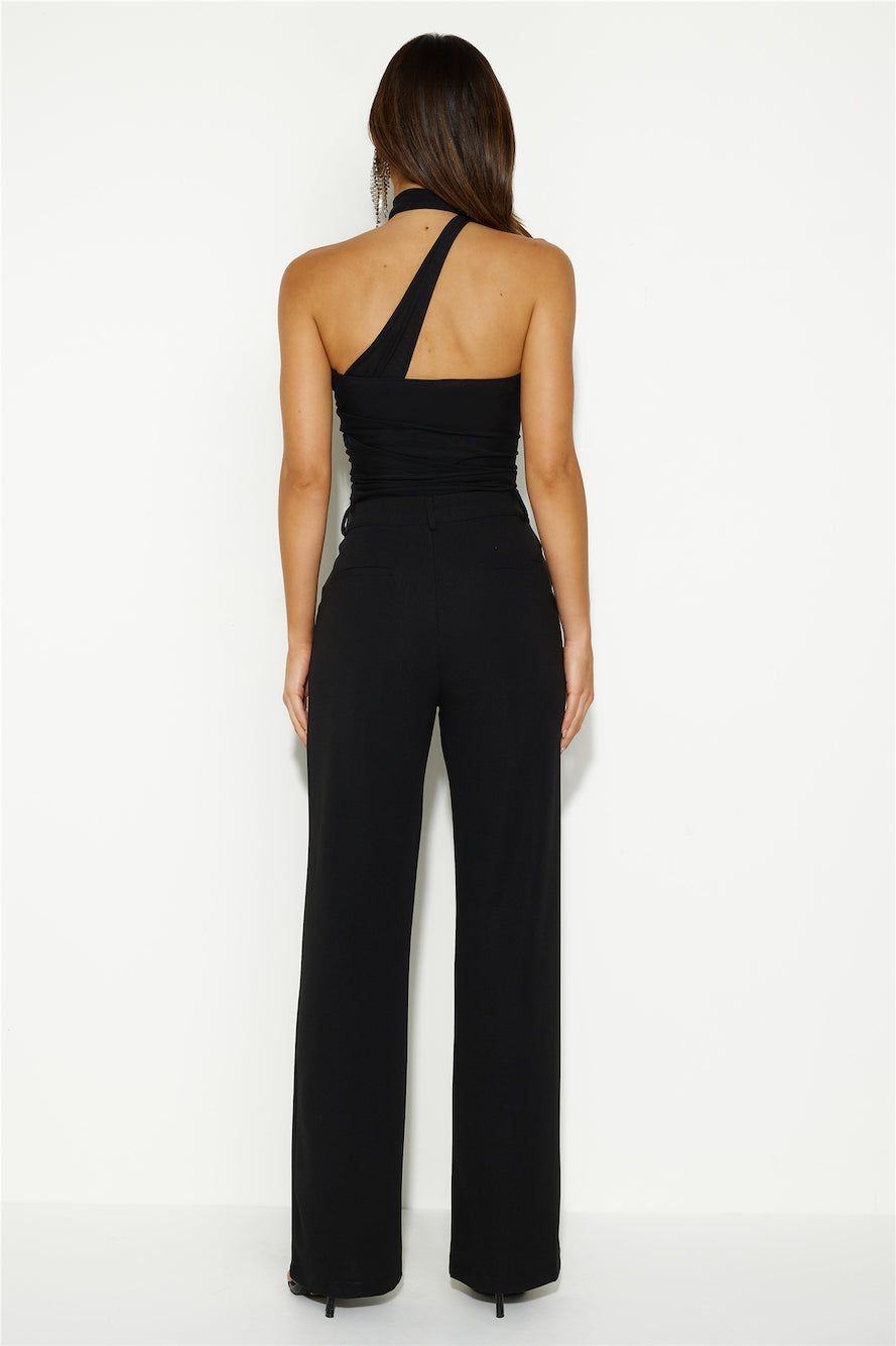 Seen Together Mesh Crop Top Black sold by Hello Molly product image thumbnail 5