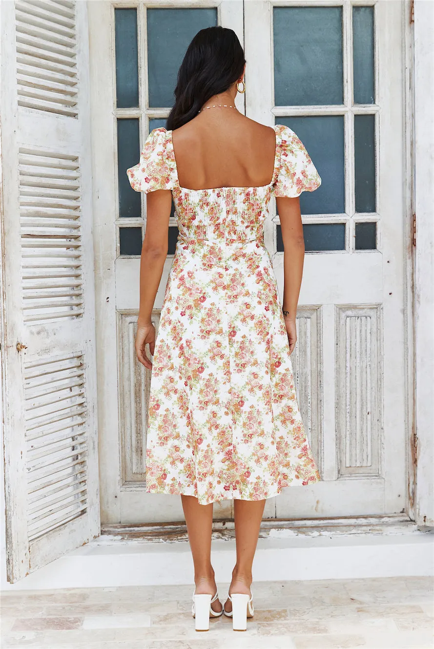 Find Me At Brunch Midi Dress White sold by Hello Molly product image thumbnail 4