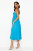 Channeling Moods Midi Dress Blue sold by Hello Molly