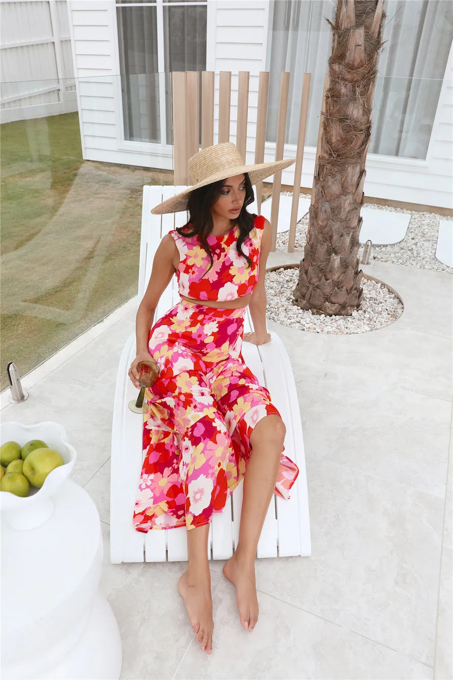 Picnic At Sunset Maxi Dress Pink sold by Hello Molly product image thumbnail 2