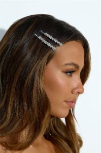 Glitz Hair Pin Silver sold by Hello Molly