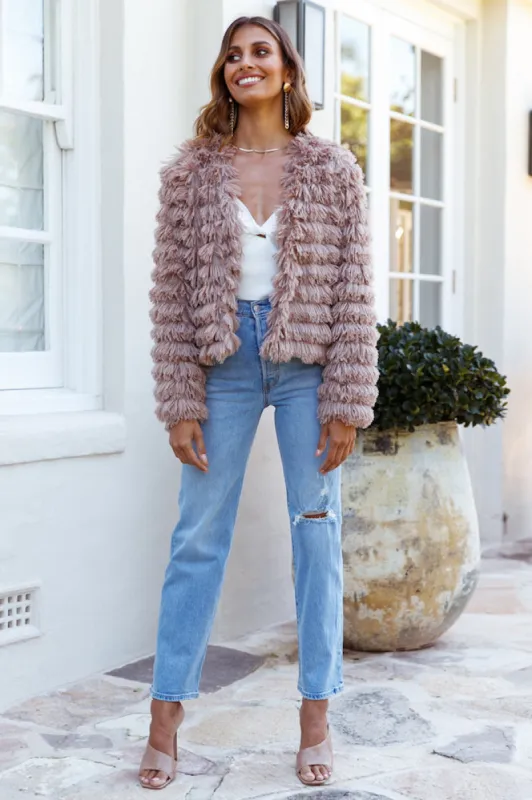 Shake It Out Jacket Camel sold by Hello Molly